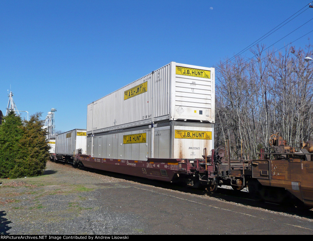 Northbound Double Stack Intermodal